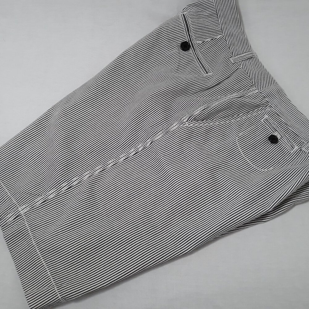 Liz Claiborne "Sloan" Striped Shorts - Bermuda Style - Size 12